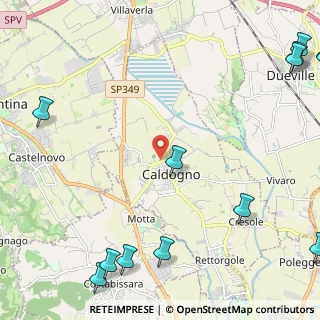 Mappa Via Guglielmo Marconi, 36060 Caldogno VI, Italia (3.69077)