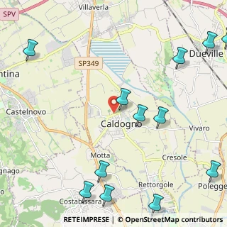 Mappa Via Guglielmo Marconi, 36060 Caldogno VI, Italia (3.09917)