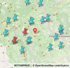 Mappa Contrada Re, 36078 Valdagno VI, Italia (4.638)