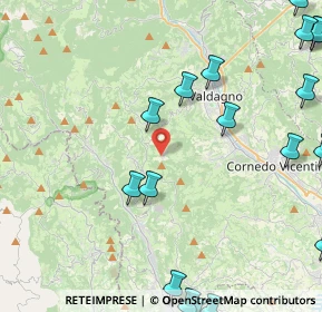 Mappa Contrada Re, 36078 Valdagno VI, Italia (6.5495)