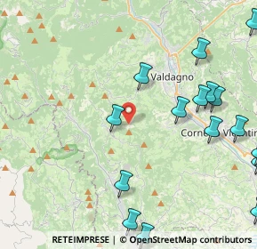 Mappa Contrada Re, 36078 Valdagno VI, Italia (5.97667)