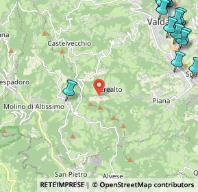 Mappa Contrada Re, 36078 Valdagno VI, Italia (3.72333)