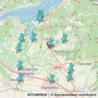 Mappa Via Zanardelli, 25050 Passirano BS, Italia (4.99692)