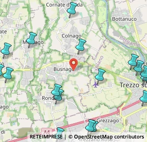 Mappa Via Libertà, 20874 Busnago MB, Italia (3.2)