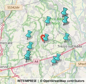 Mappa Via Vittore Scheppers Fondatore, 20874 Busnago MB, Italia (4.01077)