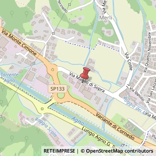 Mappa Via Maglio di Sopra, 13, 36073 Cornedo Vicentino, Vicenza (Veneto)