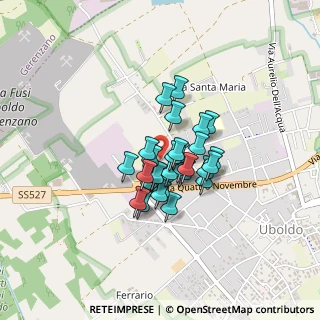 Mappa Via Giuseppe Mazzini, 21040 Uboldo VA, Italia (0.25172)