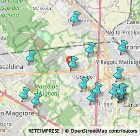 Mappa Via Giuseppe Mazzini, 21040 Uboldo VA, Italia (2.47438)