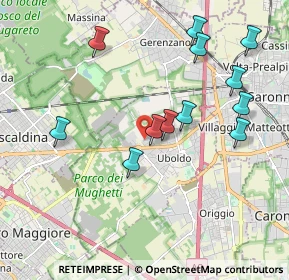 Mappa Via Giuseppe Mazzini, 21040 Uboldo VA, Italia (2)