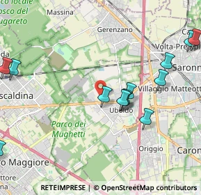 Mappa Via Giuseppe Mazzini, 21040 Uboldo VA, Italia (2.37846)
