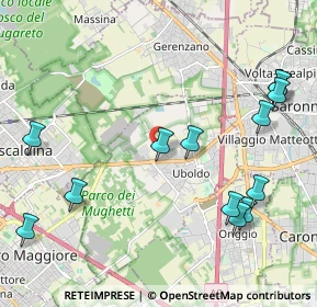 Mappa Via Giuseppe Mazzini, 21040 Uboldo VA, Italia (2.52231)