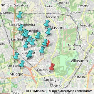 Mappa Via Europa, 20851 Lissone MB, Italia (2.01556)