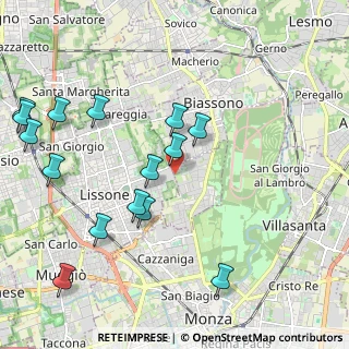 Mappa Via Europa, 20851 Lissone MB, Italia (2.41133)