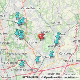 Mappa Viale Europa, 20851 Lissone MB, Italia (4.61833)