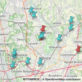 Mappa Viale Europa, 20851 Lissone MB, Italia (5.344)