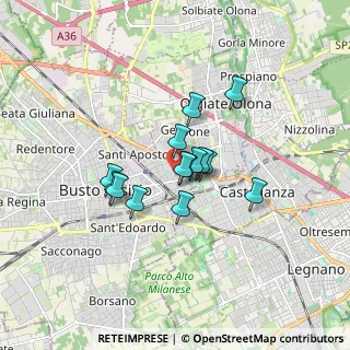 Mappa Via Macca, 21052 Busto Arsizio VA, Italia (1.14)