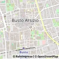 Mapa Busto Arsizio