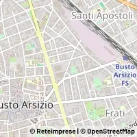 Kaart Busto Arsizio