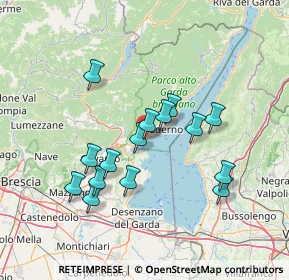 Mappa Piazza Wimmer, 25083 Gardone Riviera BS, Italia (12.71267)