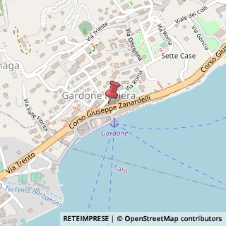 Mappa Corso Zanardelli, 18, 25083 Gardone Riviera, Brescia (Lombardia)
