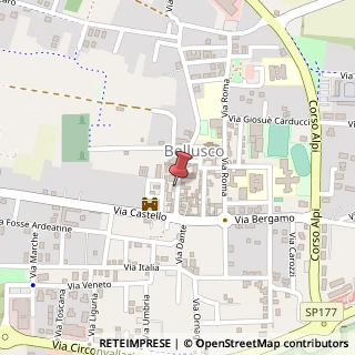Mappa Via Giuseppe Garibaldi, 5A, 20882 Bellusco, Monza e Brianza (Lombardia)