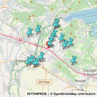 Mappa Piazzale Parroci Tonoletti, 25036 Palazzolo sull'Oglio BS, Italia (3.22375)
