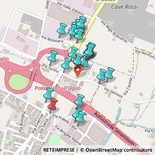 Mappa Piazzale Parroci Tonoletti, 25036 Palazzolo sull'Oglio BS, Italia (0.21429)