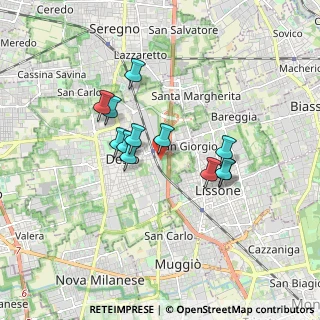 Mappa Via S. Gennaro, 20832 Desio MB, Italia (1.36417)