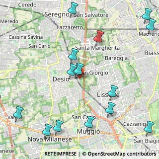 Mappa Via S. Gennaro, 20832 Desio MB, Italia (2.64133)