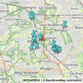 Mappa Via S. Gennaro, 20832 Desio MB, Italia (1.55615)