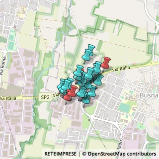 Mappa Strada Comunale per Busnago, 20874 Busnago MB, Italia (0.23929)