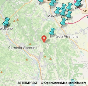 Mappa Via Montepulgo, 36073 Malo VI, Italia (6.7535)