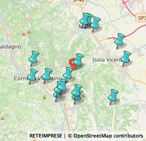 Mappa Via Montepulgo, 36073 Malo VI, Italia (3.81063)
