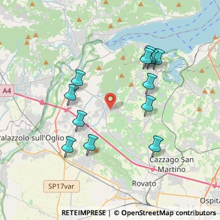 Mappa 25030 Adro BS, Italia (3.88083)