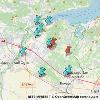 Mappa 25030 Adro BS, Italia (3.53077)