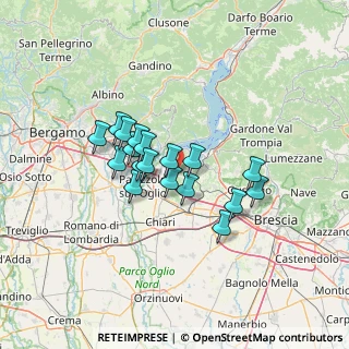 Mappa 25030 Adro BS, Italia (10.07889)