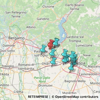 Mappa 25030 Adro BS, Italia (11.58857)