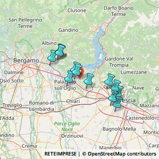 Mappa 25030 Adro BS, Italia (11.82538)