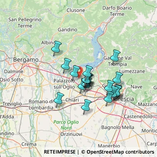 Mappa 25030 Adro BS, Italia (11.393)