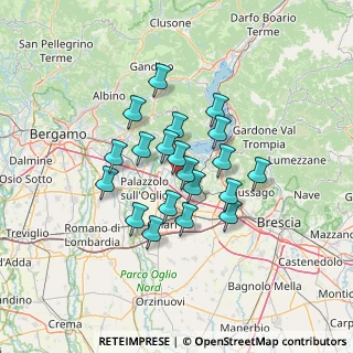Mappa 25030 Adro BS, Italia (10.2645)