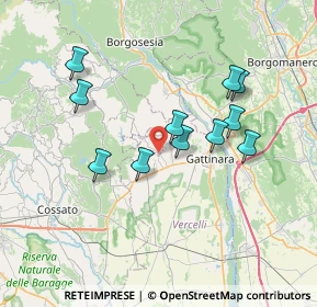 Mappa Orbello, 13060 Roasio VC, Italia (6.46818)