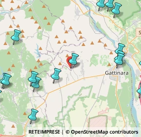 Mappa Orbello, 13060 Roasio VC, Italia (6.607)