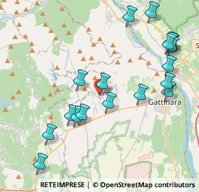 Mappa Orbello, 13060 Roasio VC, Italia (4.55167)