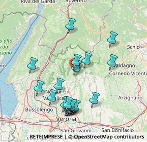Mappa Via C. Ederle, 37021 Bosco Chiesanuova VR, Italia (15.545)