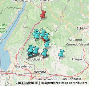 Mappa Via C. Ederle, 37021 Bosco Chiesanuova VR, Italia (10.577)