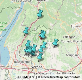 Mappa Via C. Ederle, 37021 Bosco Chiesanuova VR, Italia (11.857)