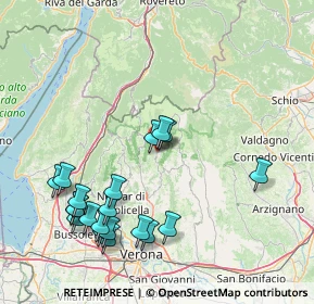 Mappa Via C. Ederle, 37021 Bosco Chiesanuova VR, Italia (17.9075)
