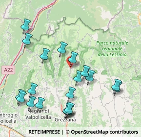 Mappa Via C. Ederle, 37021 Bosco Chiesanuova VR, Italia (9.2465)