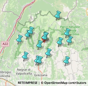 Mappa Via C. Ederle, 37021 Bosco Chiesanuova VR, Italia (6.55933)