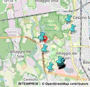 Mappa Via San Giovanni di Dio, 20812 Limbiate MB, Italia (1.0925)